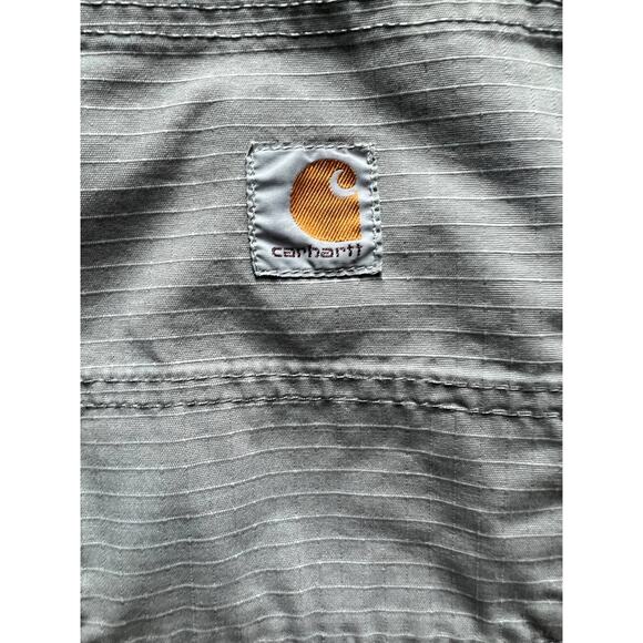 CARHARTT Shorts Men's 40 Gray Cotton Cargo Relaxed Fit - Picture 7 of 8